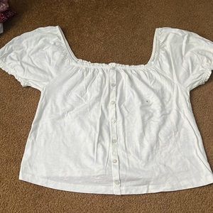 White american eagle shirt, size small